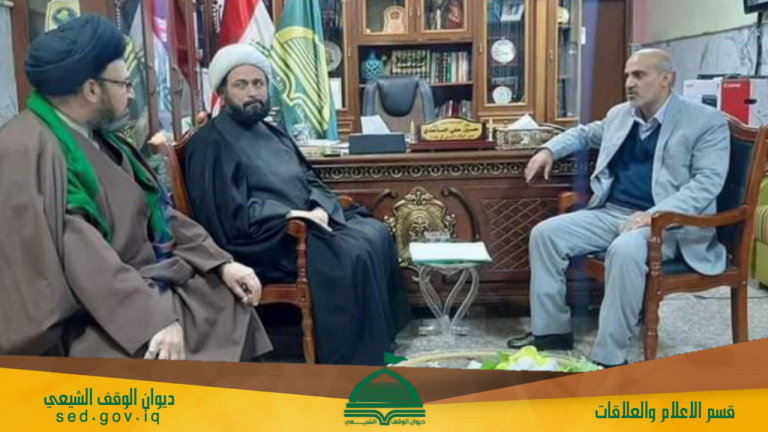 مديرية الوقف الشيعي في ميسان تستقبل عدد من رجال الدين في المحافظة