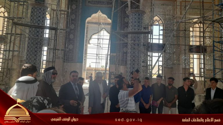 مديرية الوقف الشيعي في نينوى تستقبل وفدا من مؤسسة مسارات السلام العراقية