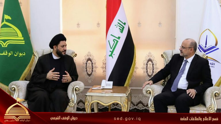 دائرة التعليم الديني وكلية الإمام الكاظم (ع) يبحثان سبل توظيف التجارب العلمية في مجال دعم التعليم.