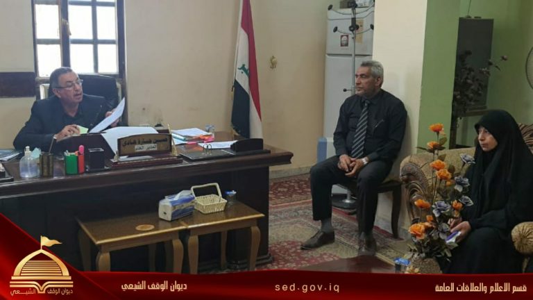 دائرة المؤسسات الدينية والخيرية تناقش عمل المبلغات في الجوامع والحسينيات