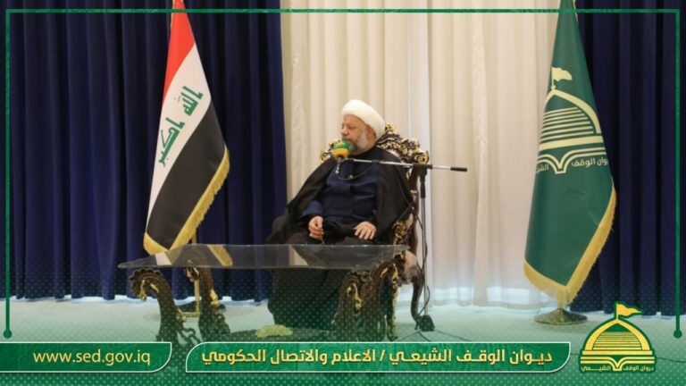إحياءً لذكرى وفاة الحوراء زينب (عليها السلام) .. دائرة العتبات المقدسة والمزارات الشيعية الشريفة تقيم مجلس عزاء