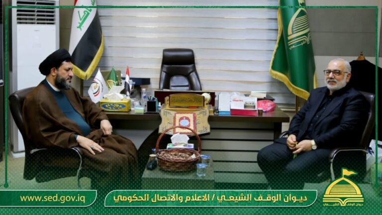 دائرتي إحياء الشعائر الحسينية والبحوث والدراسات تناقشان توظيف البحث العلمي لخدمة الزيارات المليونية والمناسبات الإسلامية