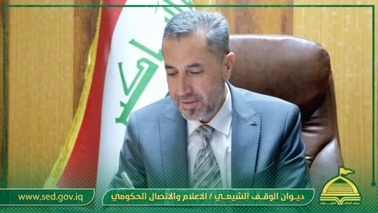 الدكتور إِحسان جعفر يُباشر مهام عَمله بِشكل رسمِي