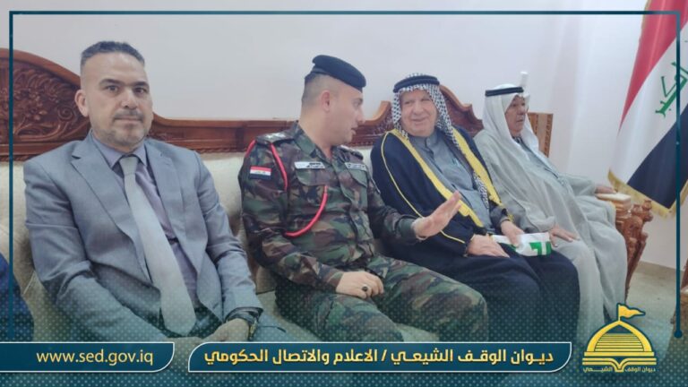 أوقاف ومحافظة وشرطة صلاح الدين يناقشون دعم مشاريع المديرية وسبل تأمين المساجد والحسينيات