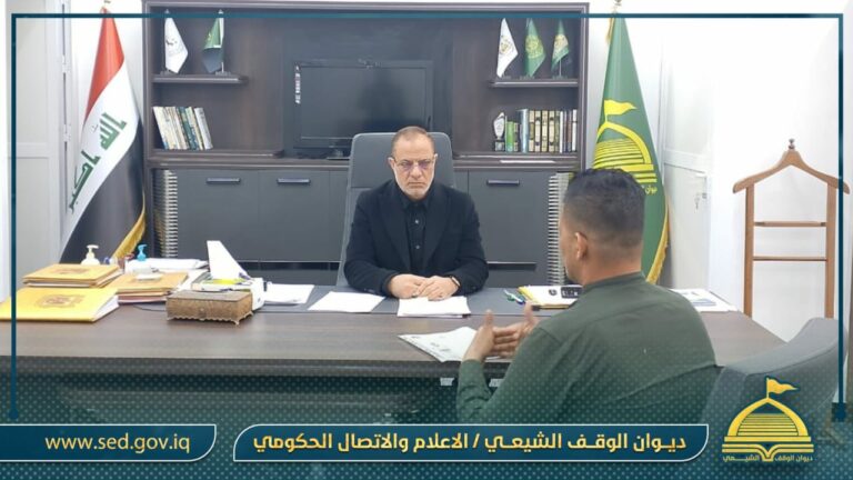الشرع يلتقي عددا من المواطنين ويستمع لشكواهم  دائرة أوقاف المحافظات تختتم دورة تدريبية عن برنامج PowerPoint