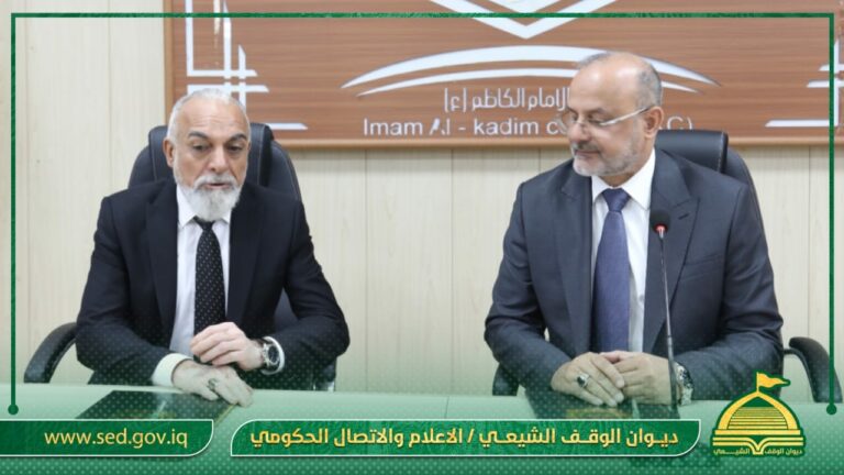 عميد كلية الإمام الكاظم يوقع مذكرة تفاهم مع تربية الرصافة الثالثة ويشارك في حملة كبرى لمحو الأمية