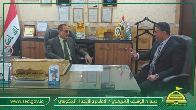 أوقاف نينوى تستقبل الدكتور فاضل الشرع وتشارك في المخيم القرآني السنوي
