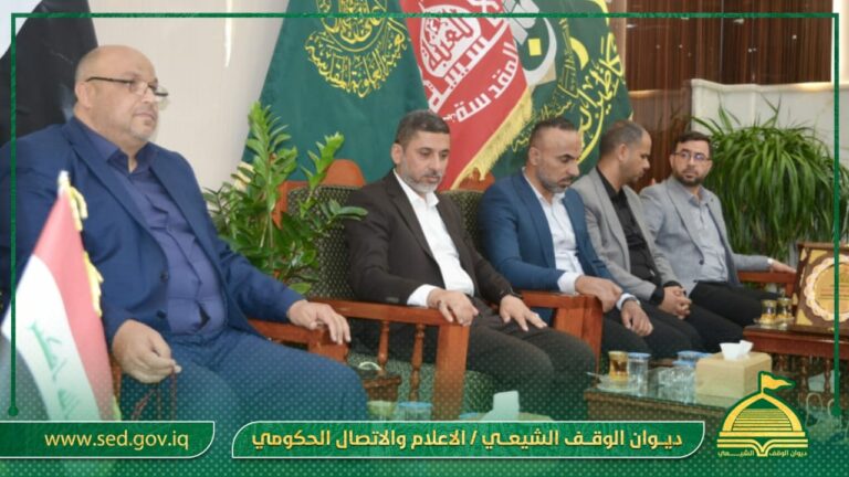 تقديراً لتميزهم في دعم موكب ديوان الوقف الشيعي المركزي  دائرة إحياء الشعائر الحسينية تكرم عدداً من مسؤولي العتبة العلوية المقدسة