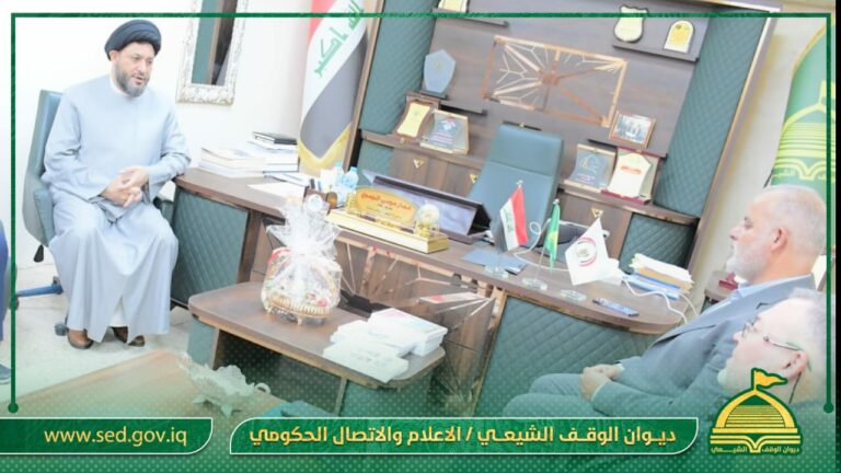 لمناقشة سبل توثيق تضحيات الشهداء وخدمة ذويهم مدير عام دائرة البحوث والدراسات يستقبل وفدًا من مؤسسة الشهداء