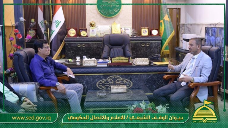 اوقاف ميسان تستقبل وفداً من مجلس النواب العراقي