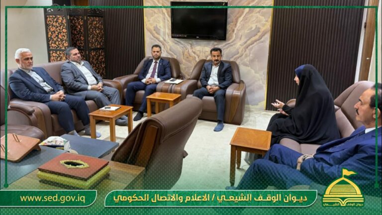 لبحث ملف التعليم التربوي والديني في بغداد والمحافظات الدكتور حيدر الشمري يستقبل النائبين زينب الجياشي وجواد الغزالي