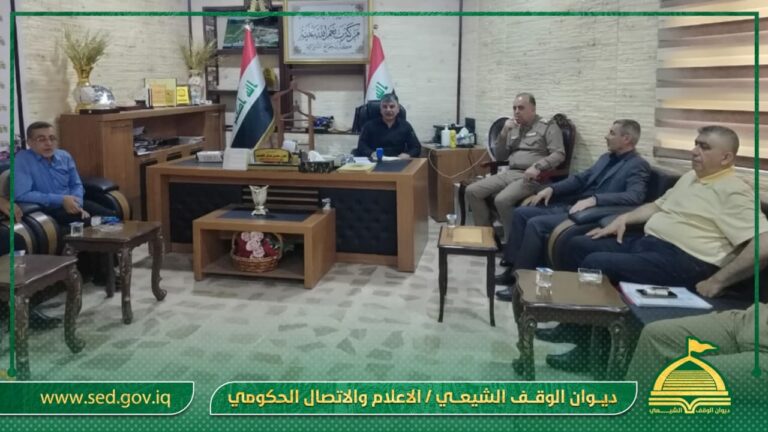 الوقف الشيعي وقائمقامية تلعفر يناقشان آلية استقبال الدرجات الوظيفية من العقود