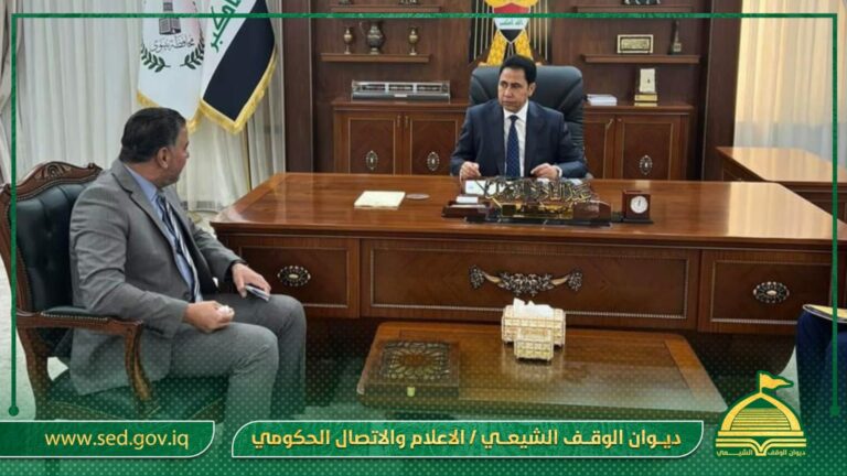 محافظ نينوى يثمن دور الوقف الشيعي بنشر الوعي المجتمعي والتعايش السلمي بين أبناء المحافظة