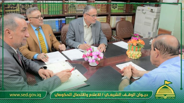 لجنة الترقيات العلمية تعقد اجتماعا خاصا بحملة الشهادات العليا