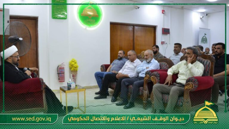 مديرية الوقف الشيعي في المثنى تحيي ذكرى استشهاد الامام محمد الباقر (ع)