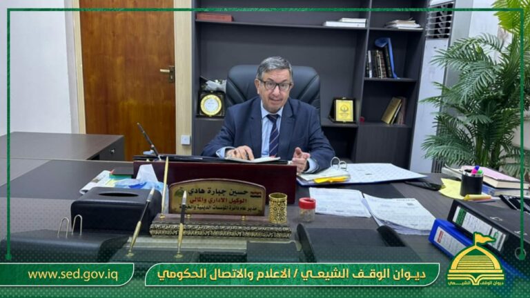 الوكيل الإداري والمالي يبحث مع قسم التوليات سير العمل وتطبيق قانون الأحوال الشخصية الجديد