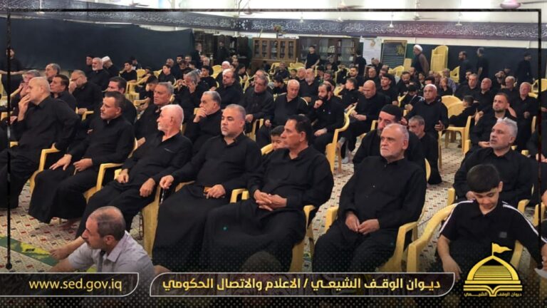 اوقاف النجف الاشرف تستمر بتنفيذ شرط الواقف خلال الليالِ العشر الأولى من شهر صفر
