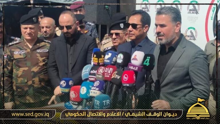 خلال اجتماعها في مقام الإمام زين العابدين عليه السلام أوقاف نينوى ومحافظها وقياداتها الأمنية تعلن نجاح الخطة الأمنية والخدمية لزيارة عاشوراء