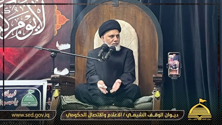 أوقاف صلاح الدين تستمر بإقامة مجالس العزاء في الليالٍ العشر الأولى من شهر محرم الحرام