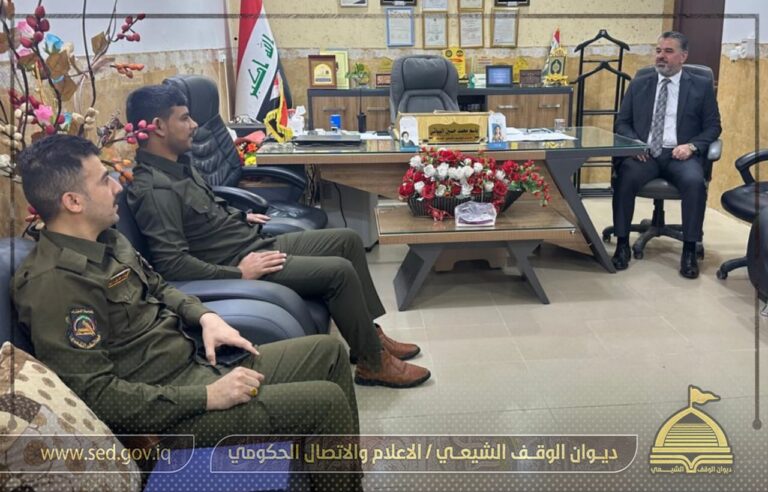 تثميناً لدور المديرية وجهوده في إنجاح زيارة الأربعين… قيادة عمليات نينوى في الحشد الشعبي تكرم مدير الوقف الشيعي في نينوى
