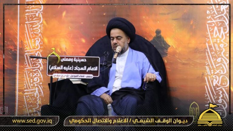 أوقاف نينوى تستمر بإقامة مجالس العزاء تنفيذا لشرط الواقفين