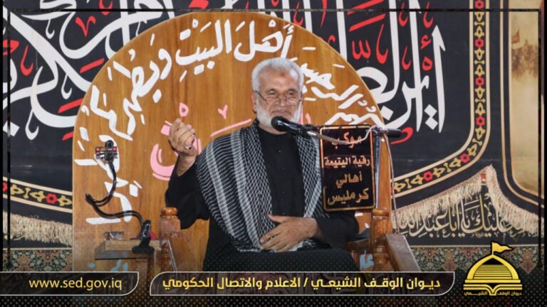 اوقاف نينوى تقيم مجالس العزاء لشرط الواقف في شهر صفر
