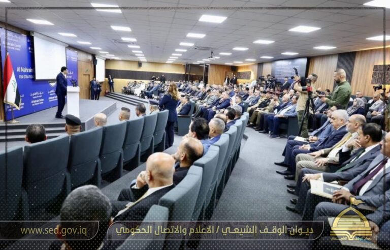 مدير عام دائرة التخطيط الدكتور محمد خليل إبراهيم يشارك في المؤتمر الوطني الأول (العراق أولا)