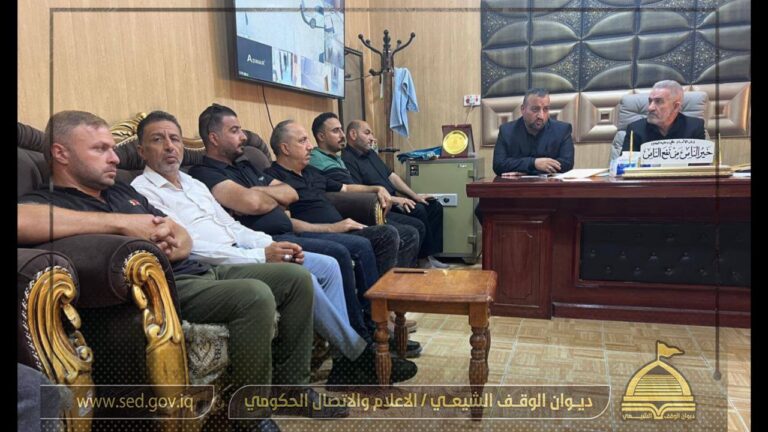 أوقاف ديالى تقيم مجلس عزاء إحياء لذكرى شهادة الإمام الحسن العسكري (ع)