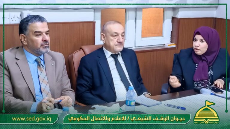 أوقاف نينوى تشارك بورشة عمل للجنة مكافحة التطرف العنيف