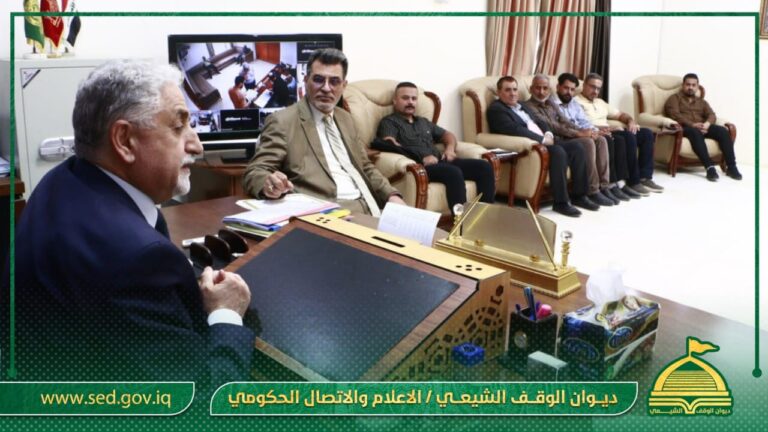 أوقاف النجف الاشرف تقيم دورة تدريبية لملاكاتها التربوية والتعليمية