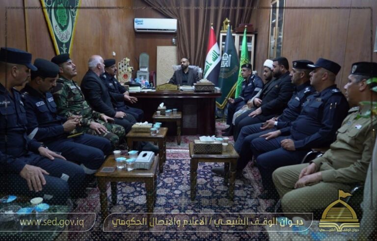 تزامناً مع ذكرى استشهاد الإمام الحسن العسكري (ع)… نائب الأمين العام للمزارات الشيعية الشريفة يشرف ميدانيا على الخدمات المقدمة للزائرين
