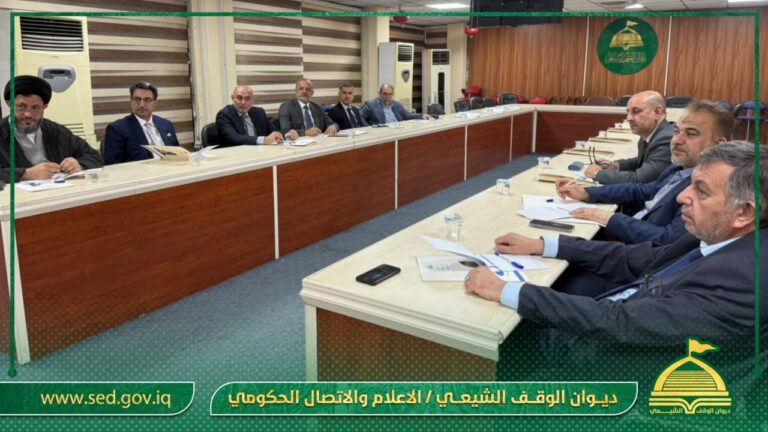 بتوجيه معالي رئيس ديوان الوقف الشيعي …  قسم الدفاع المدني يقيم دورة تدريبية للسادة الوكلاء والمدراء العامين