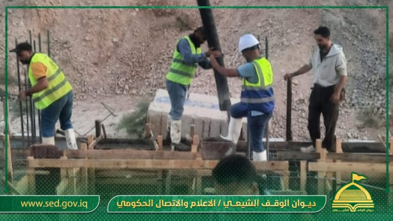 أوقاف نينوى تؤكد انطلاق أعمال تأهيل المرحلة الثانية لمشرع مقام الامام زين العابدين (ع)