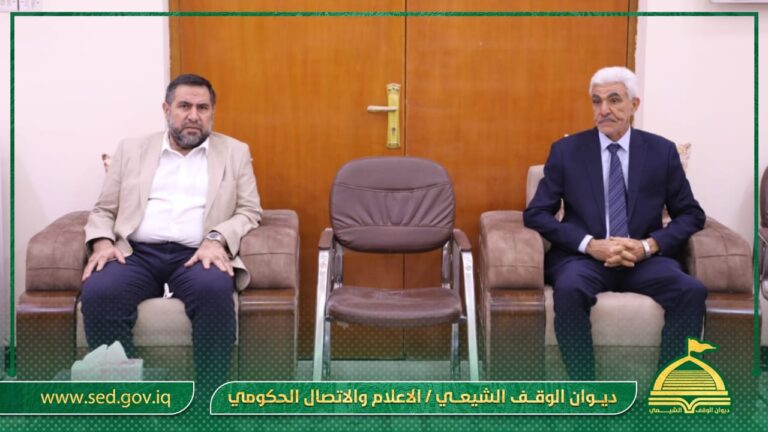 الوكيل الديني والثقافي في ديوان الوقف الشيعي يتابع  عددا من مشاريع اوقاف البصرة