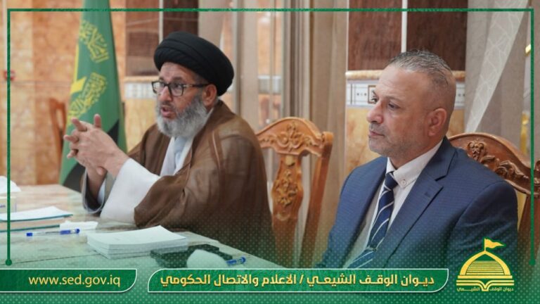 ضمن أنشطة دائرة العتبات المقدسة… لجنة مقابلة متطوعي منصة أبي الأحرار الإلكترونية تقابل المتقدمين اليها في النجف الاشرف