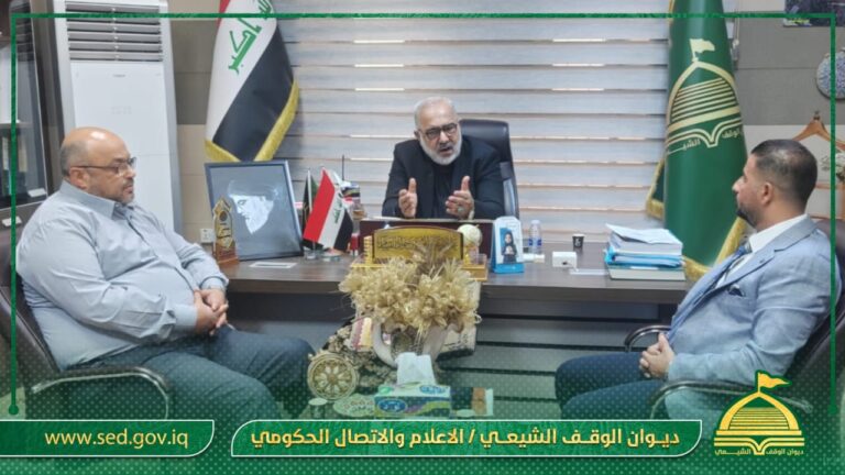 لتعزيز التنسيق بين المواكب والهيئات الحسينية…  القسام يلتقي مسؤول شعبة إحياء الشعائر الحسينية في ديالى