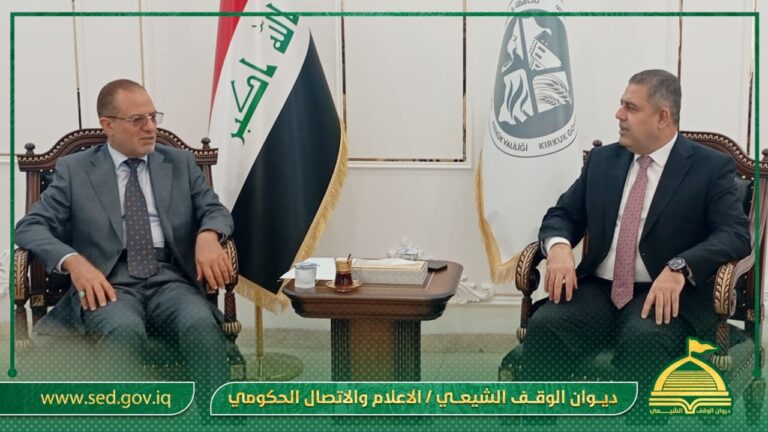 الشرع يبحث مع عدداً من مسؤولي محافظة كركوك سبل دعم مدارس التعليم الديني وملاكاتها