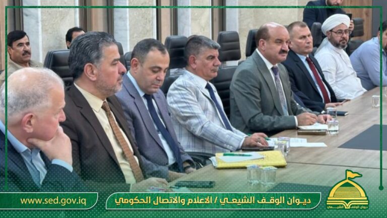 اوقاف نينوى تشارك في اجتماع اللجنة الفرعية التطرف العنيف  