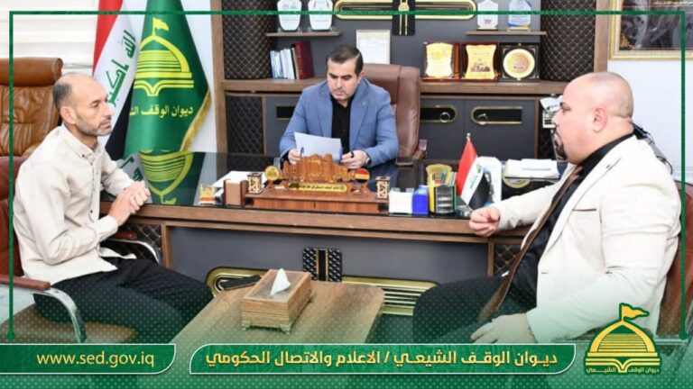 أوقاف طوز خورماتو تستقبل رئيس لجنة إحياء الشعائر الدينية في محافظة صلاح الدين