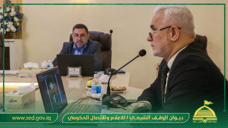 الدكتور حيدر الشمري يترأس الاجتماع الدوري لمجلس ديوان الوقف الشيعي