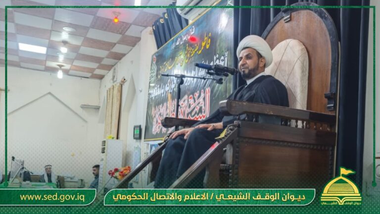 أوقاف صلاح الدين تحيي ذكرى استشهاد السيدة الزهراء (ع) وتنفذ شرط الواقف