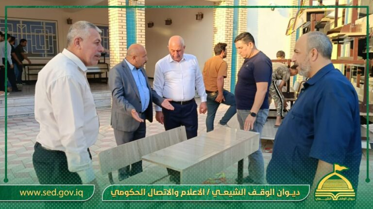 ديوان الوقف الشيعي يؤثث مدارس التعليم الديني في محافظة الديوانية