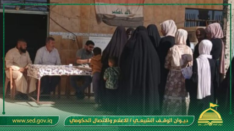 أوقاف نينوى تباشر بتوزيع المكافآت المالية للمتطوعين في خدمة وحماية المقامات الشريفة