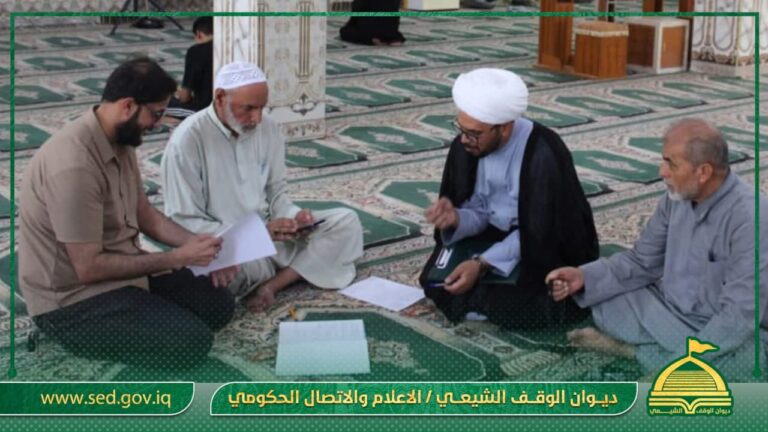 أوقاف ذي قار تتفقد عدداً من المساجد والحسينيات في مدينة الناصرية