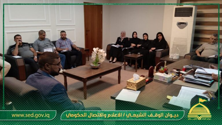 عبر جلسة حوارية … الدائرة القانونية في ديوان الوقف الشيعي تناقش مدونة الأحكام الشرعية الجعفرية