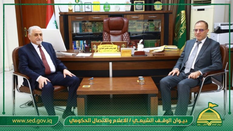 الشرع يتفقد أوقاف النجف الاشرف ويؤكد استعداده لخدمة مدينة امير المؤمنين (ع)