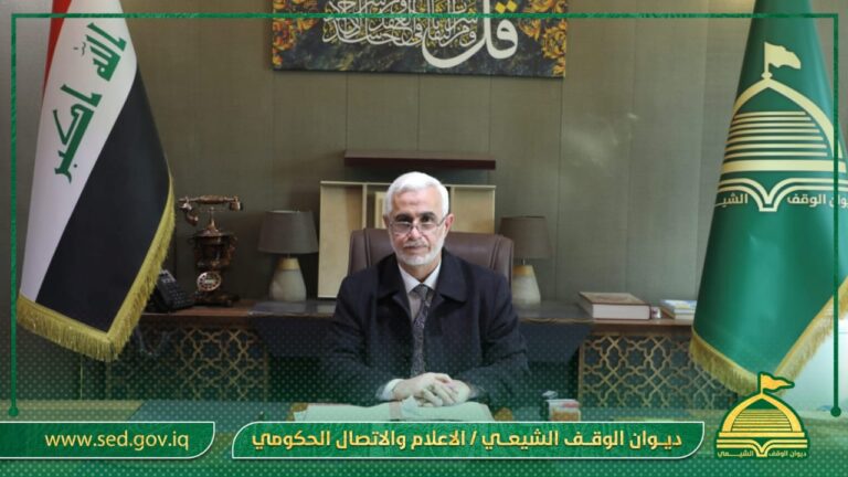 الدكتور حيدر الشمري يوقع أمراً ديوانياً بافتتاح ثانويتين إسلاميتين في صلاح الدين