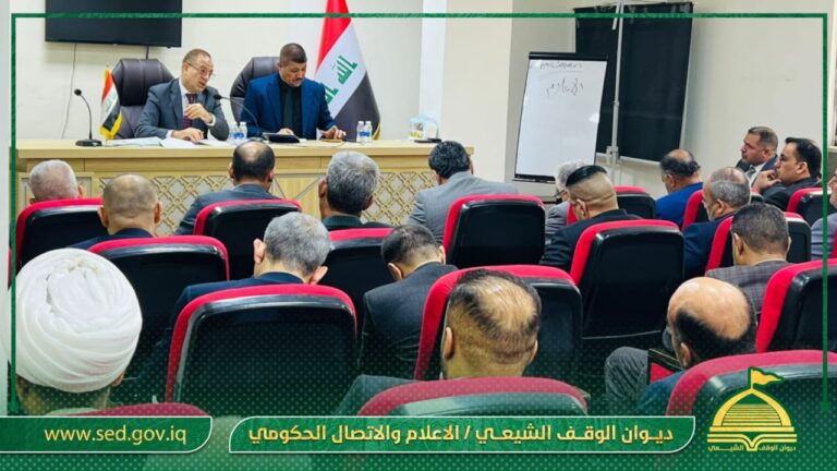 دائرتا أوقاف المحافظات والتعليم الديني تعقدان اجتماعًا تنسيقيًا موسعاً