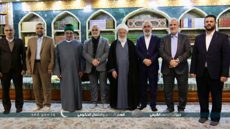 العتبة الحسينية المقدسة تستضيف اجتماعاً موسعاً لإمناء العتبات المقدسة والمزارات الشيعية الشريفة