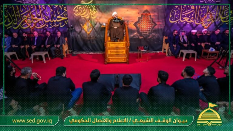 مديرية الوقف الشيعي في قضاء الدجيل يحيون ذكرى شهادة الامام الصادق عليه السلام